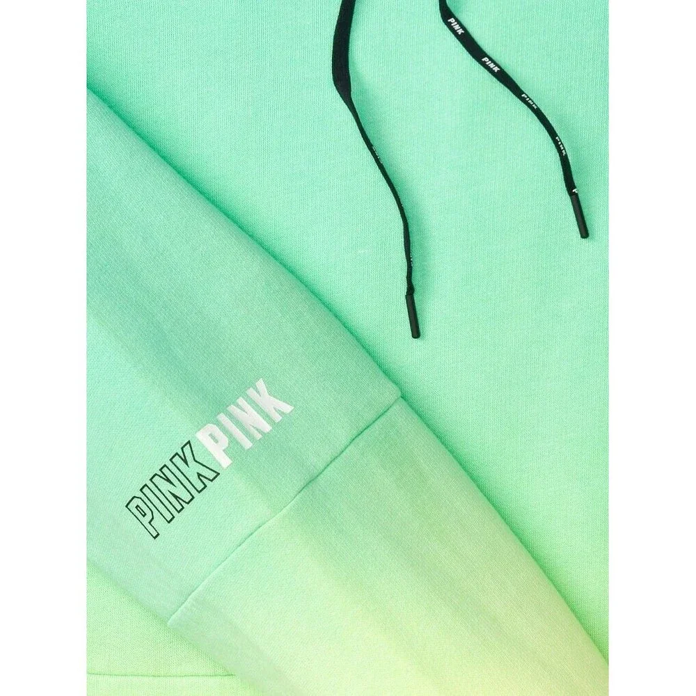 Vs Victorias Secret Pink Active Fleece Pullover Hoodie Sweater Top XS